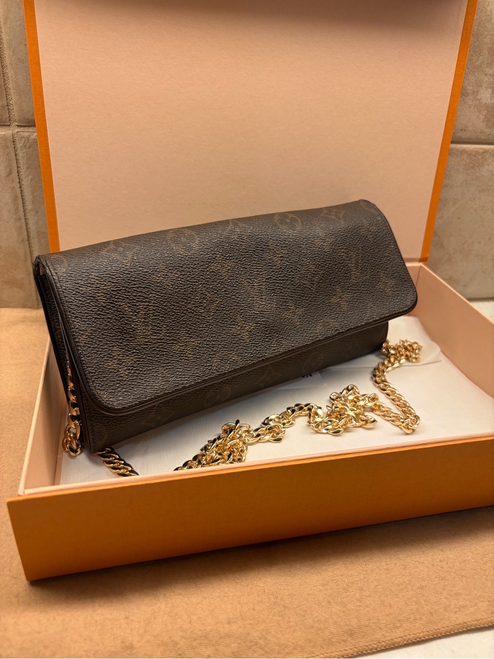 LOUIS VUITTON Monogram Pochette Twin GM Shoulder Bag - Picture 13 of 16